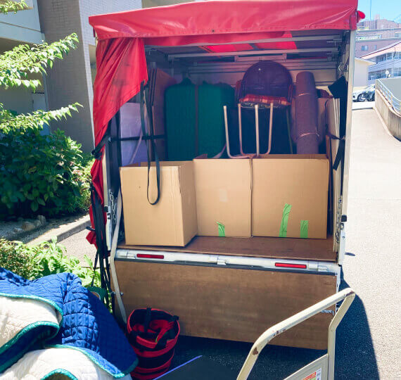 様々な小規模引越しに対応